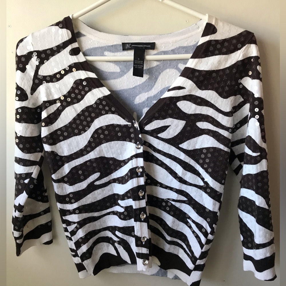 NWOT Sequin cardigan new without tag